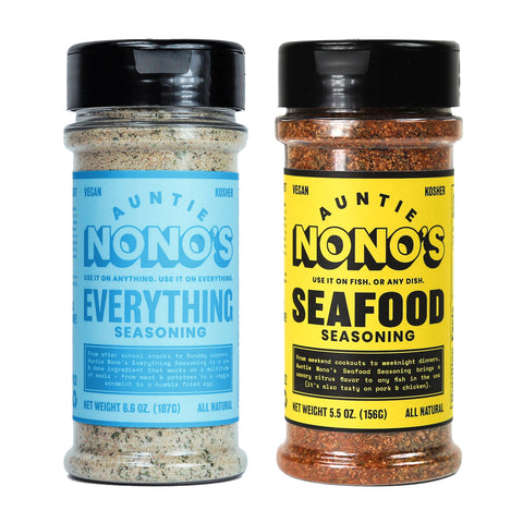 Auntie Nono's All-Natural Seafood Seasoning - Savory Citrus Fish